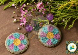 سوزن دوزی دختران و زنان خانه اشتغال شهرری جمعیت امام علی