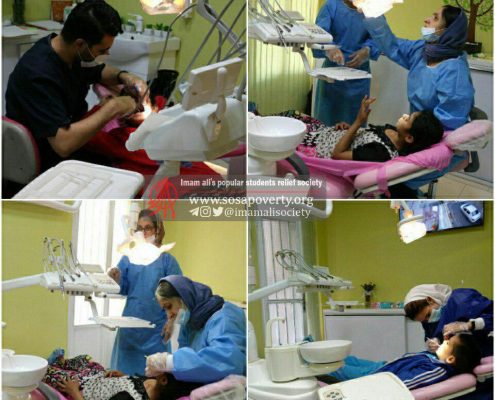 فعالیت داوطلبانه در خانه درمان جمعیت امام علی