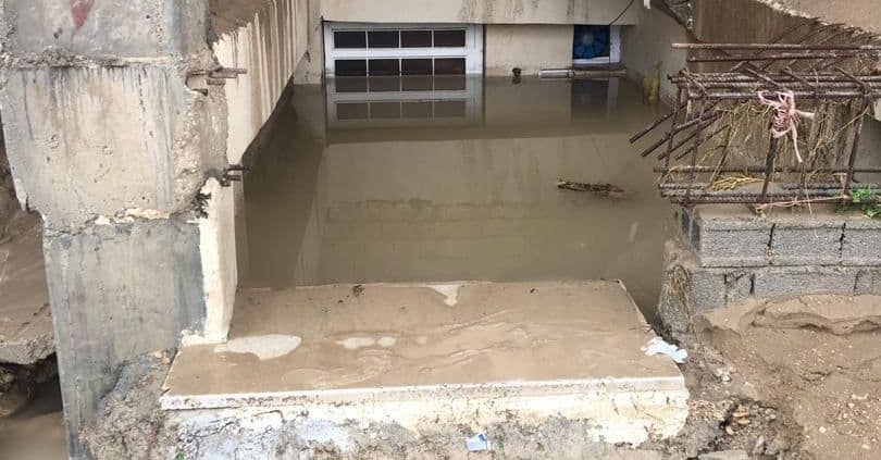 مناطق سیل زده بوشهر