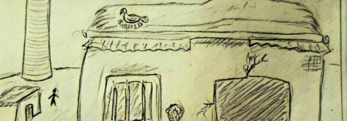 اما یک شب بارون سقف کاهگلی خونه‌ی دوستام رو خراب کرد و...