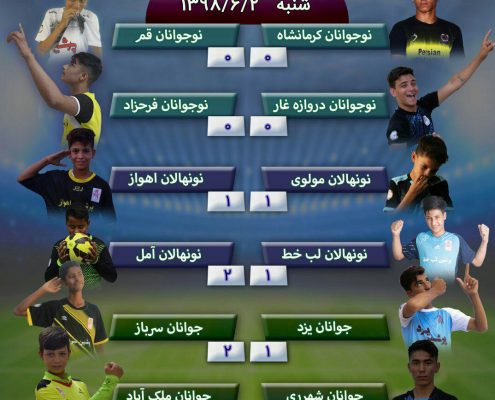 روز چهارم پنجمین لیگ پرشین