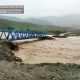 عکس از تخریب پل فلزی شاهیوند در استان لرستان