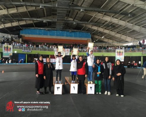 لیگ دومیدانی دختران خانه ایرانی پاکدشت