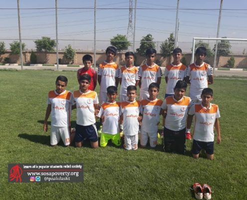 تیم فوتبال پسران خانه ایرانی پاکدشت