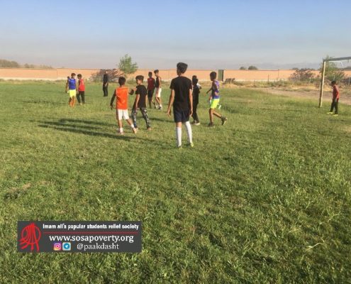 تمرینام تیم فوتبال خانه ایرانی پاکدشت