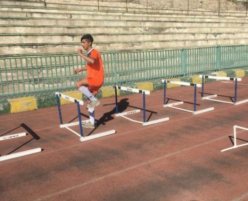 تمرین دومیدانی پسران خانه ایرانی پاکدشت