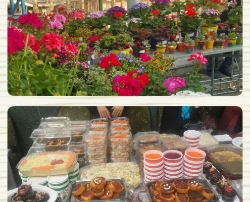 حضور خانه ایرانی پاکدشت در جشنواره محصولات کارآفرینی و بازارچه خیریه بوی عیدی در سال ۱۳۹۴