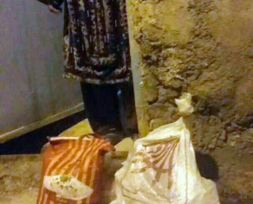 توزیع کیسه های کوچه گردان عاشق در سیستان و بلوچستان