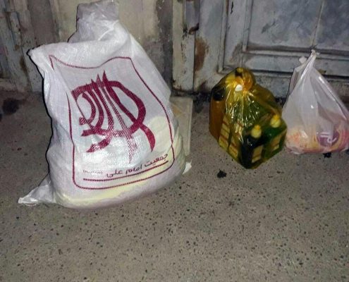 توزیع کیسه های کوچه گردان عاشق در مناطق سردشت
