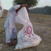توزیع کیسه های طرح کوچه گردان عاشق در جنوب کرمان