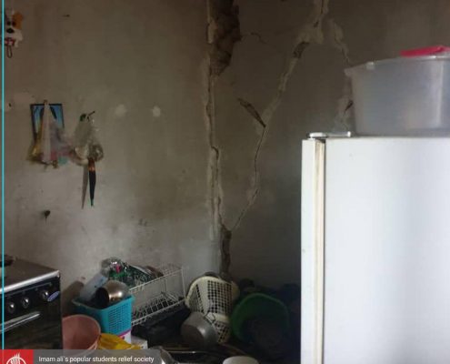گزارش اول اعضای جمعیت امام علی از زلزله سی‌ سخت